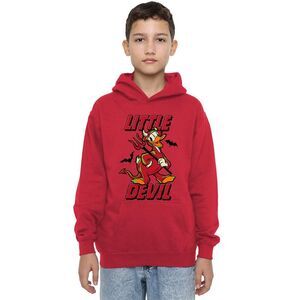 Donald Duck Childrens/Kids Little Devil Pullover Hoodie / Red